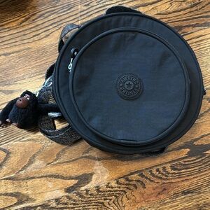 Kipling Rani Black Round Backpack